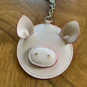 Kate spade year of the pug key ring